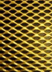Expanded Diamond Gold Grille