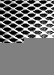 Expanded Diamond Silver Grills