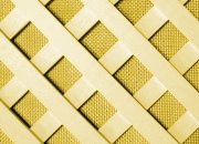 Painted Lattice Radiator Grille with Mesh Backing