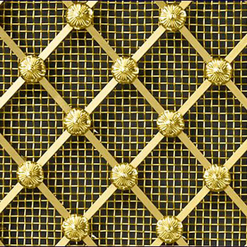 Regency Diamond Grille 25mm All Floral