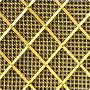 Regency Diamond Grille 25mm All Rivets