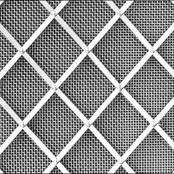 Stainless Steel Regency Diamond Grille 25mm All Rivets