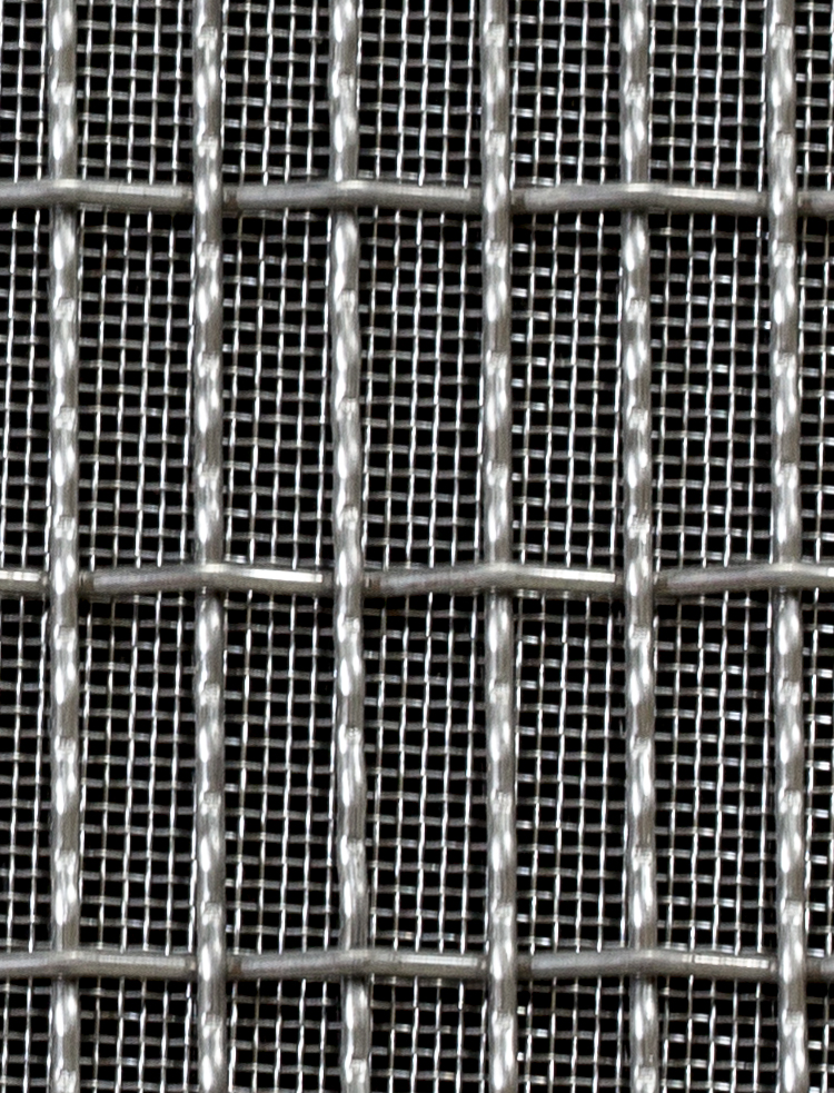 Radiator Mesh, Crimped Mesh 2 X 1 25 X 8 Ss3042 Squarestainless