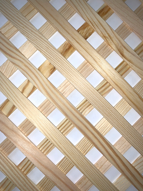 Grill, Pine Trellis 15mm strip 15mm Apeture