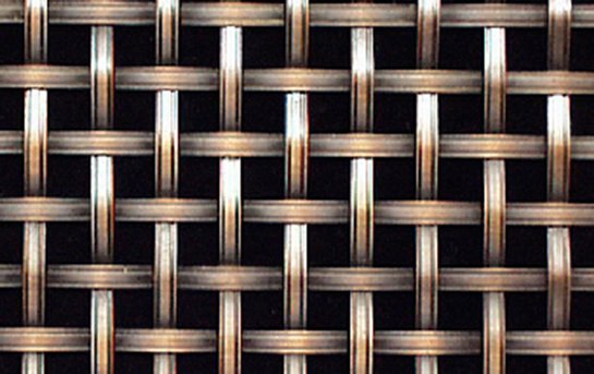 Wire Mesh Antique Brass Finish Architectural Woven Furniture and Creat –  Purdy Hardware